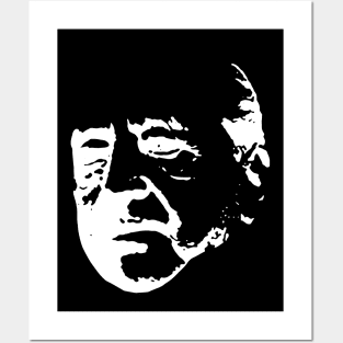 Ludwig Mies van der Rohe - Illustration face Posters and Art